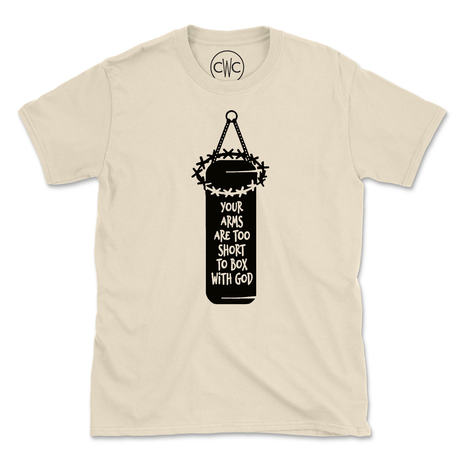 YOU CAN'T FIGHT GOD (UNISEX FIT) TEE. 30% OFF FOR A LIMITED TIME