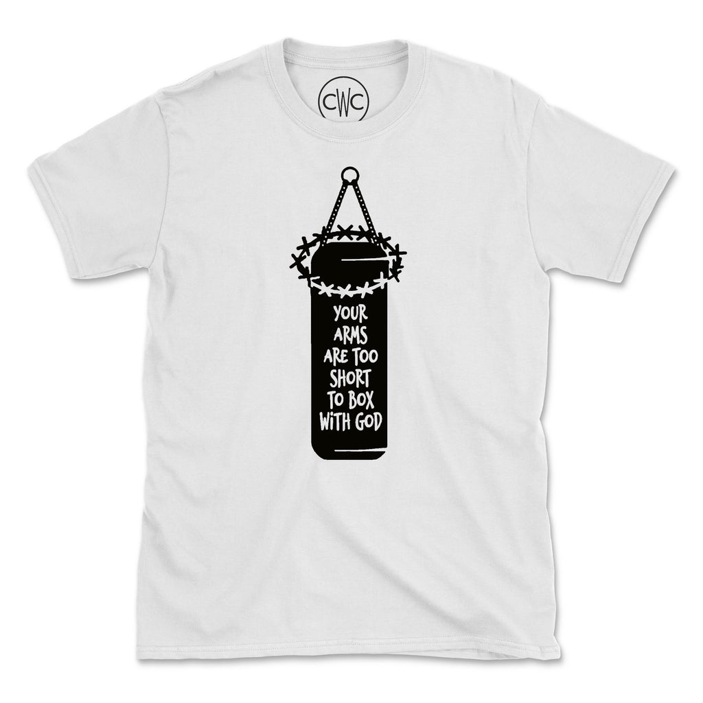 YOU CAN'T FIGHT GOD (UNISEX FIT) TEE. 30% OFF FOR A LIMITED TIME