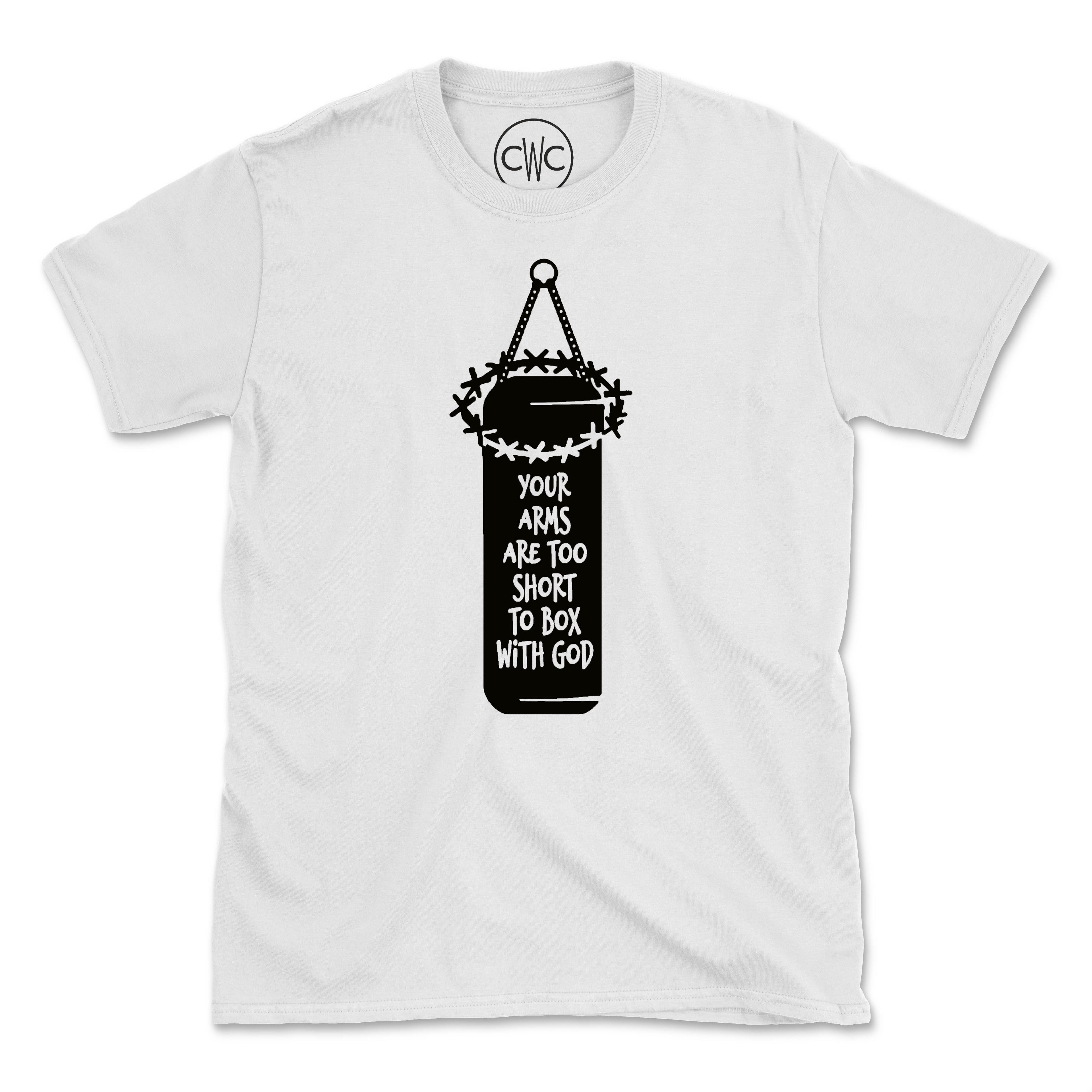 YOU CAN'T FIGHT GOD (UNISEX FIT) TEE. 30% OFF FOR A LIMITED TIME