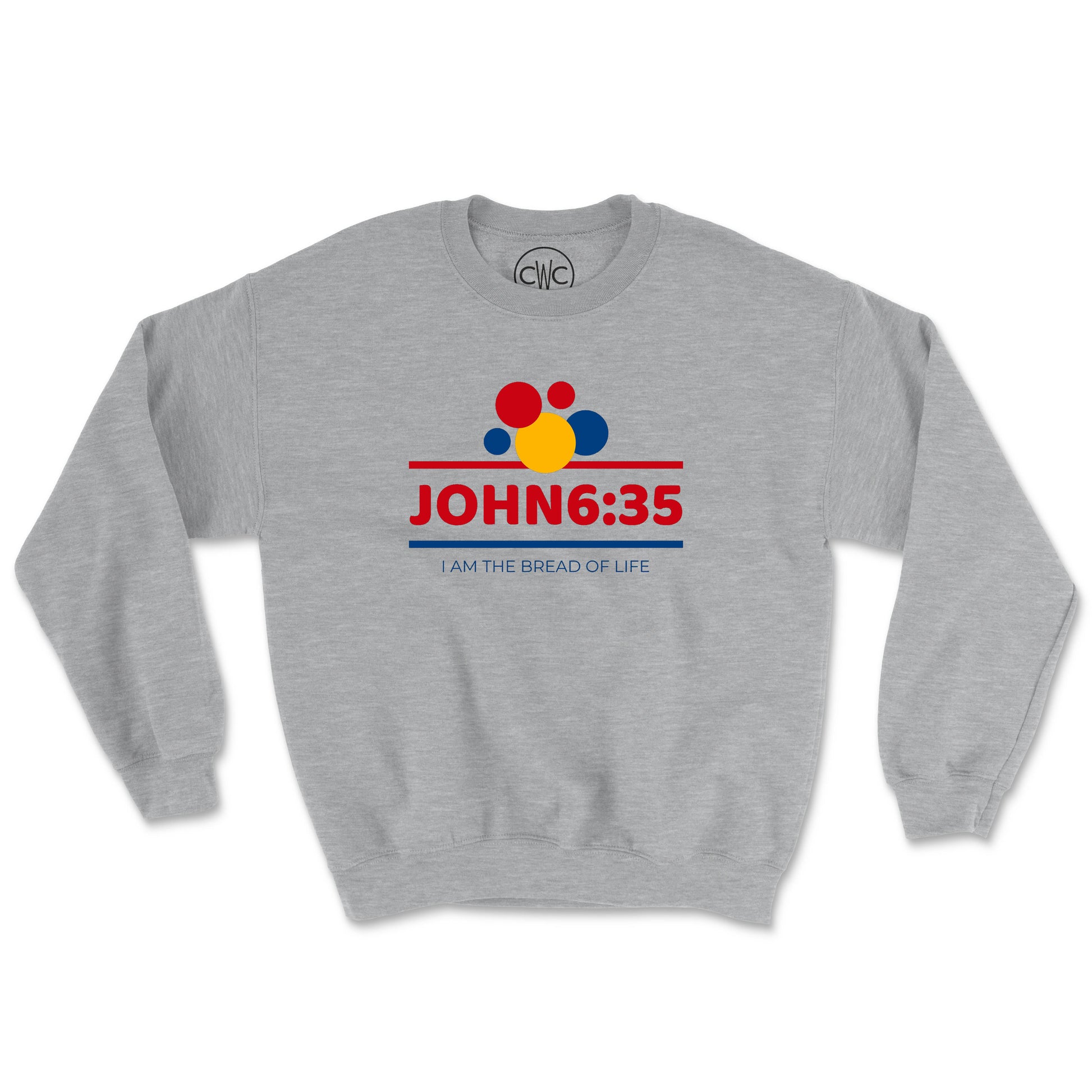 BREAD OF LIFE (UNISEX FIT) CREWNECK. 30% OFF FOR A LIMITED TIME