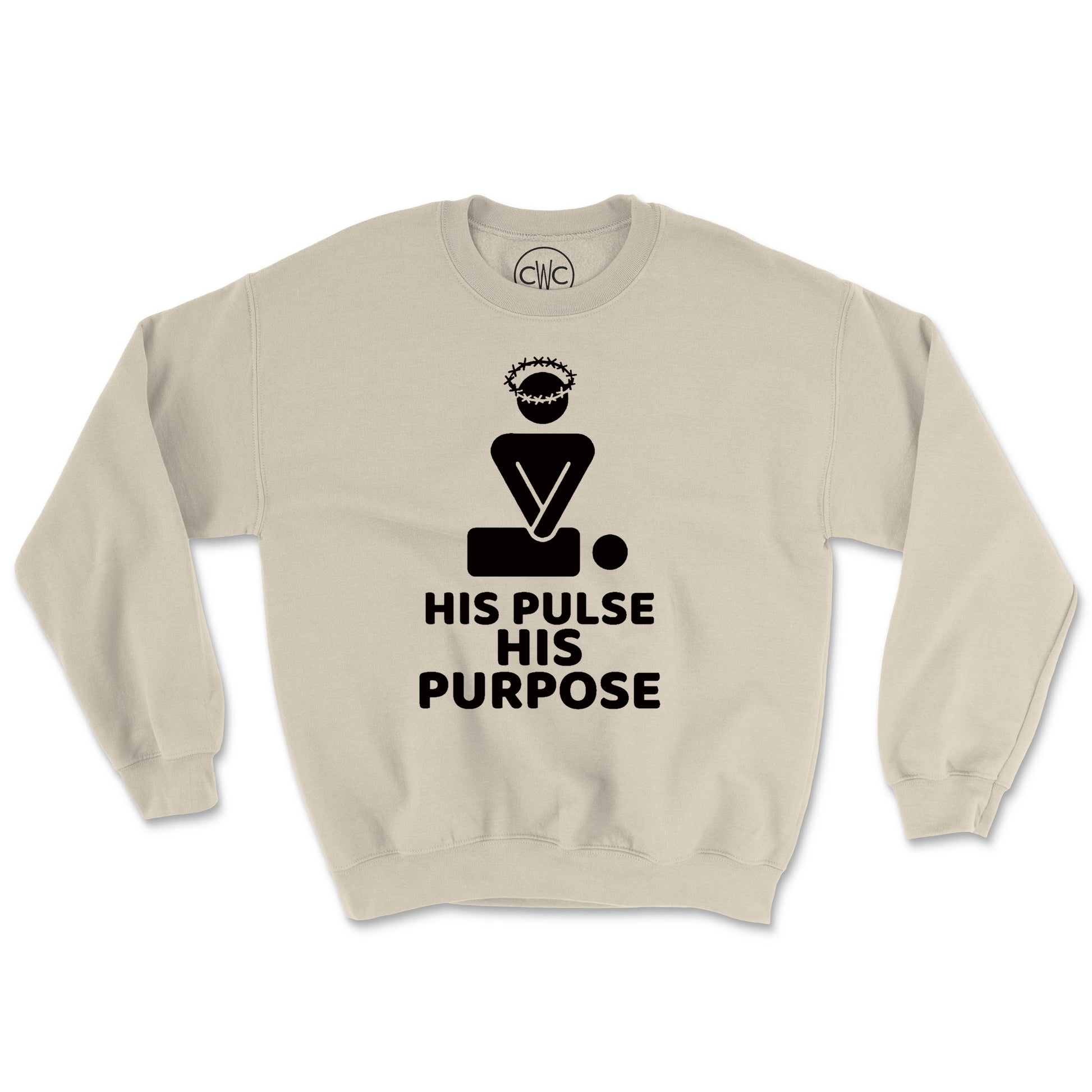 HIS PURPOSE (UNISEX FIT) CREWNECK. 30% OFF FOR A LIMITED TIME
