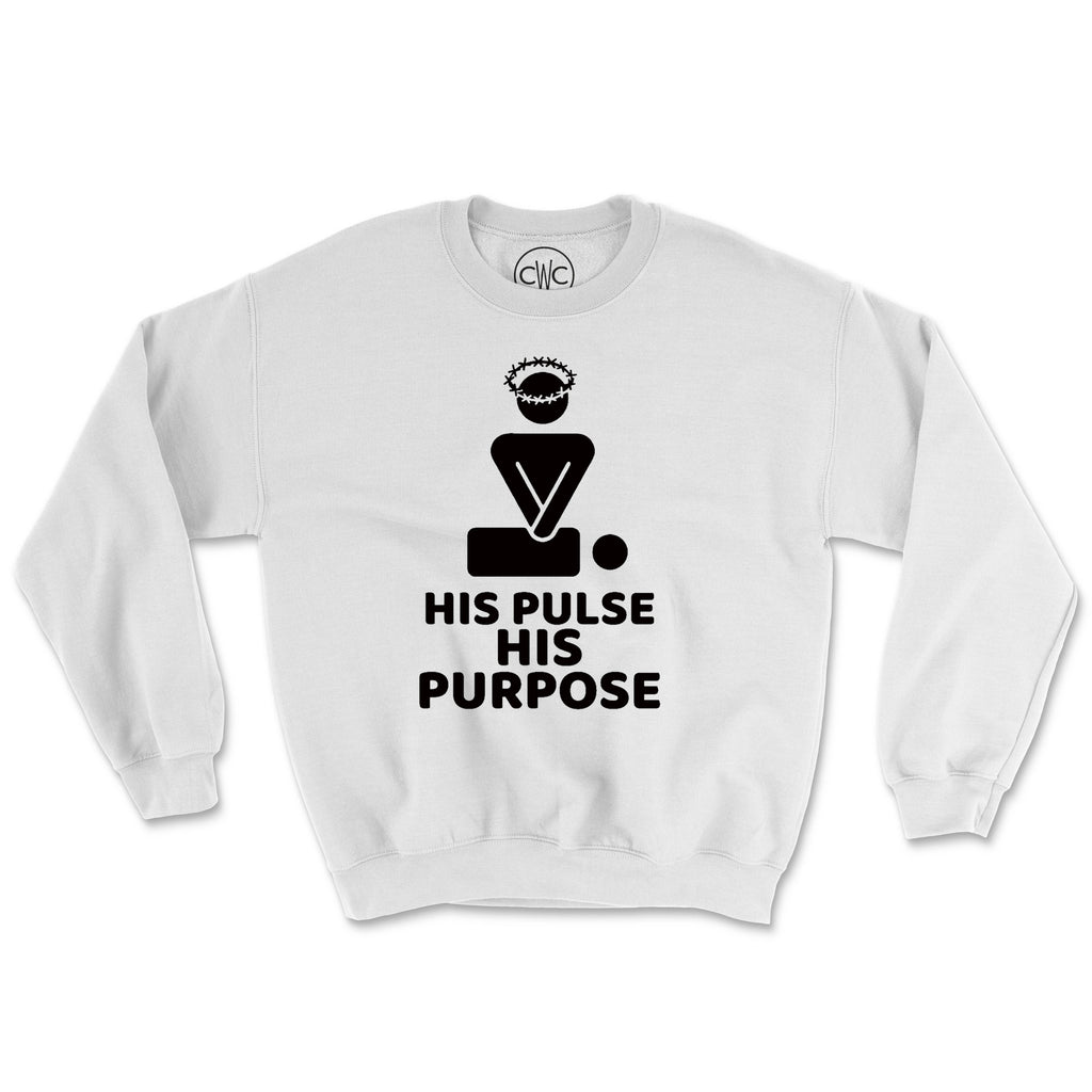 HIS PURPOSE (UNISEX FIT) CREWNECK. 30% OFF FOR A LIMITED TIME