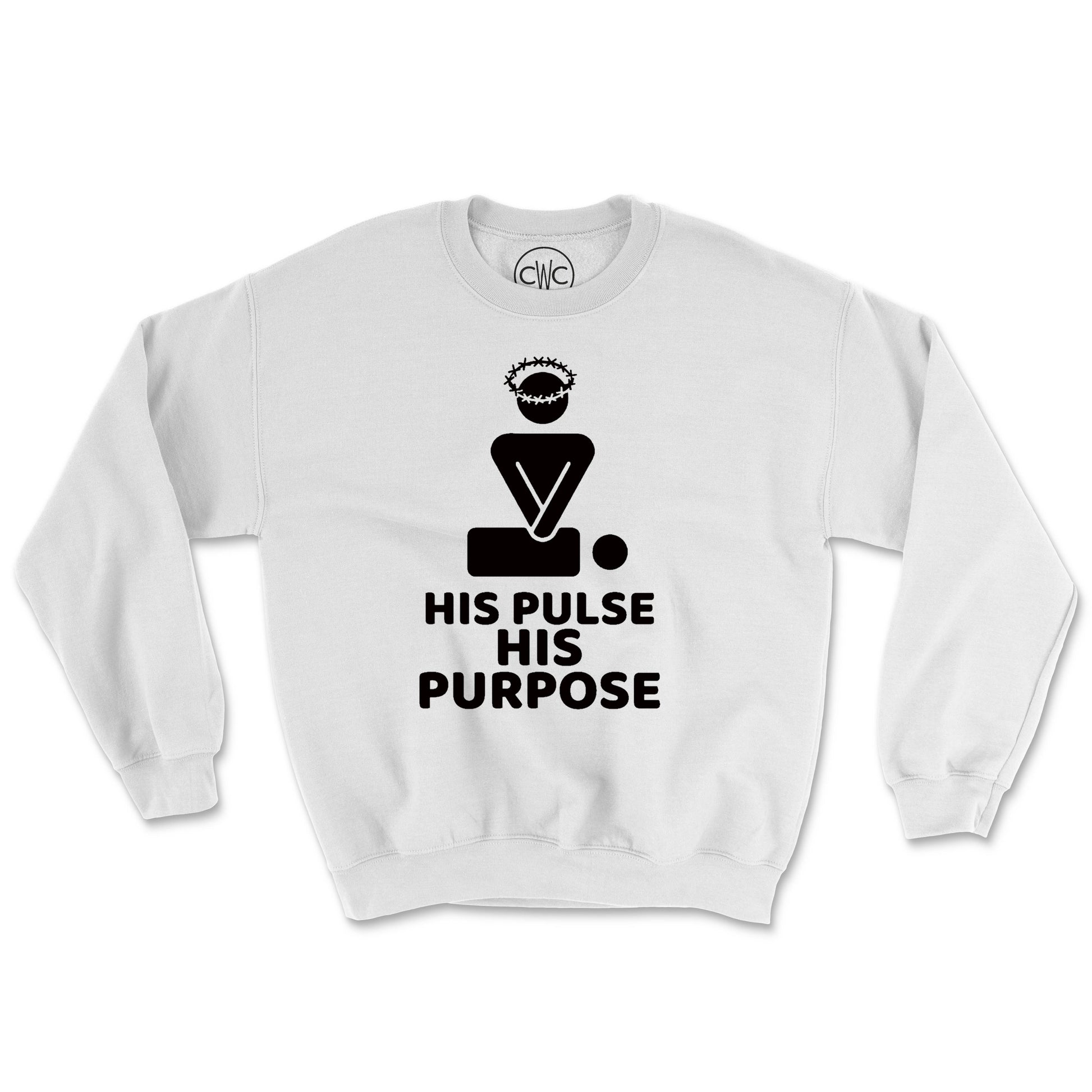 HIS PURPOSE (UNISEX FIT) CREWNECK. 30% OFF FOR A LIMITED TIME