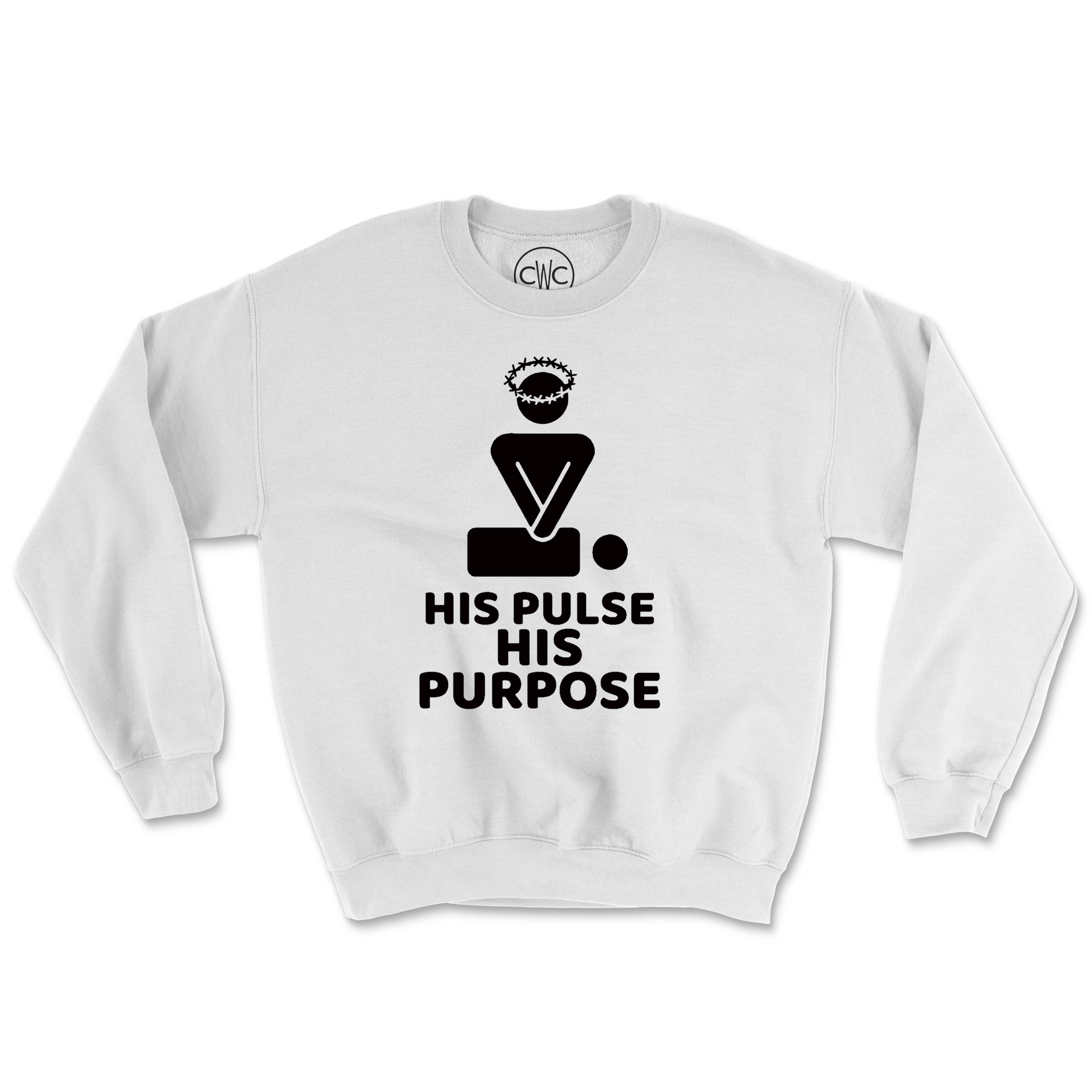 HIS PURPOSE (UNISEX FIT) CREWNECK. 30% OFF FOR A LIMITED TIME