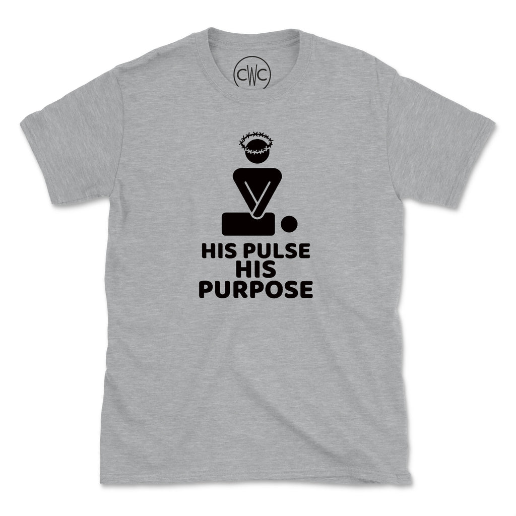 HIS PURPOSE (UNISEX FIT) TEE. 30% OFF FOR A LIMITED TIME