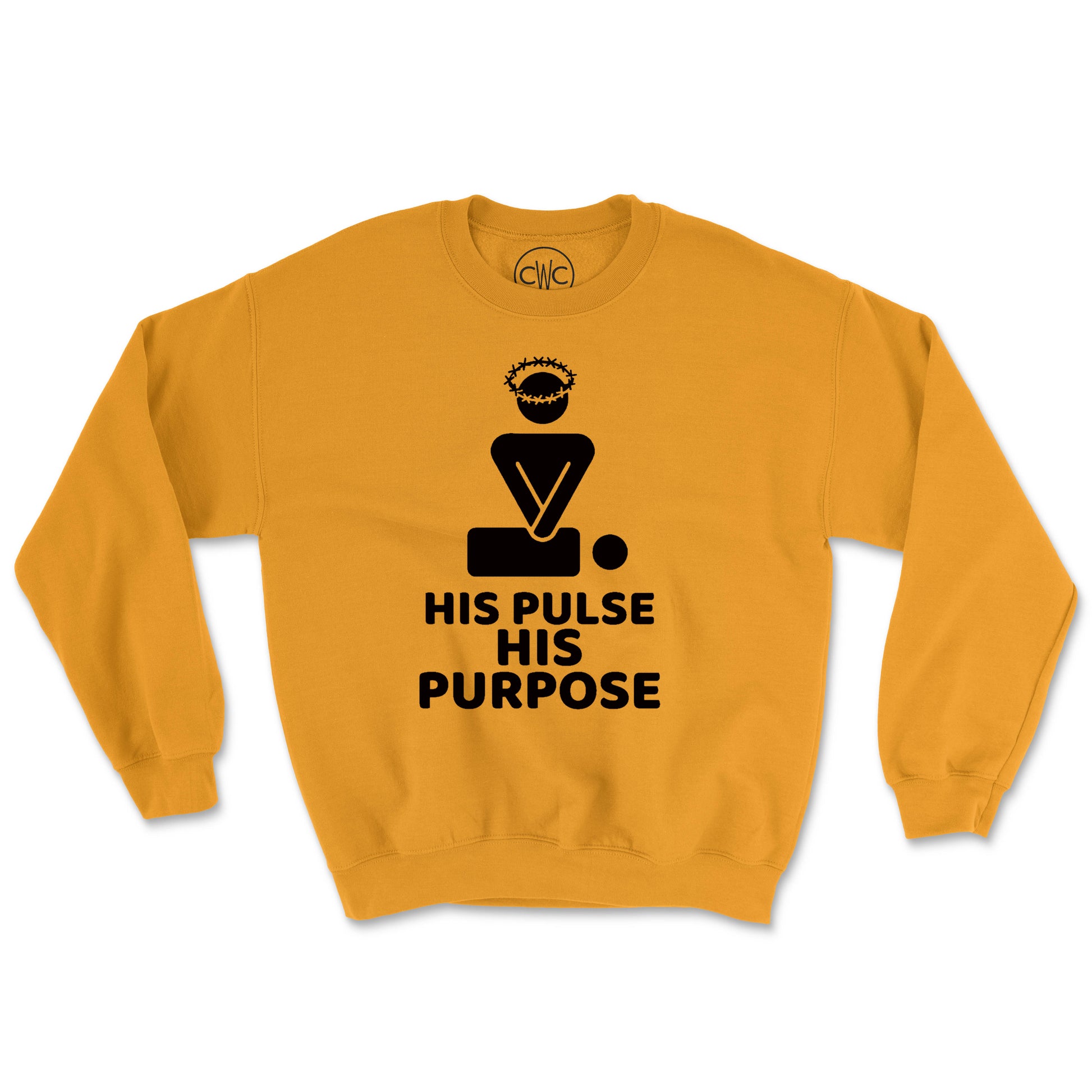 HIS PURPOSE (UNISEX FIT) CREWNECK. 30% OFF FOR A LIMITED TIME